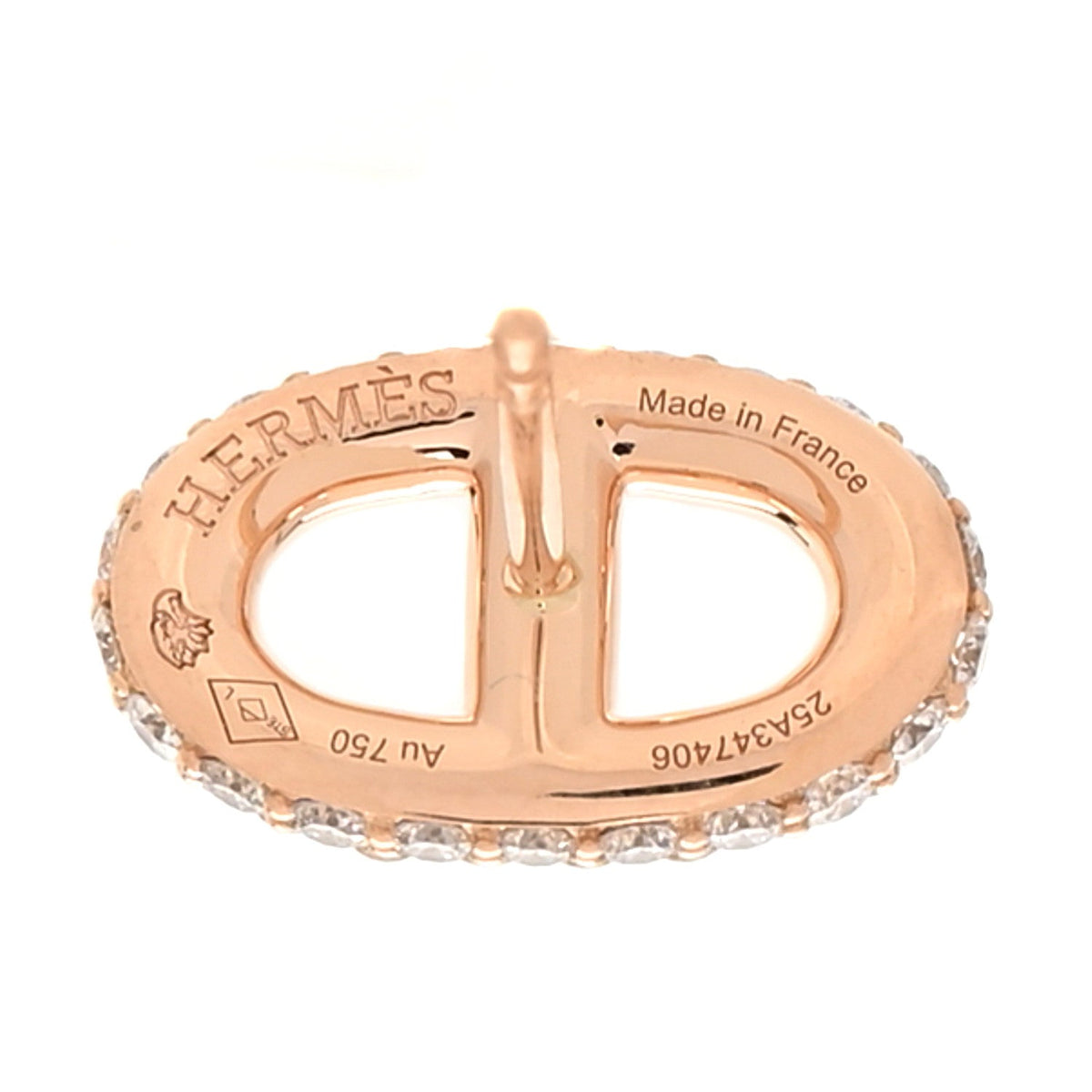 18K Rose Gold Diamond New Farandole Earrings