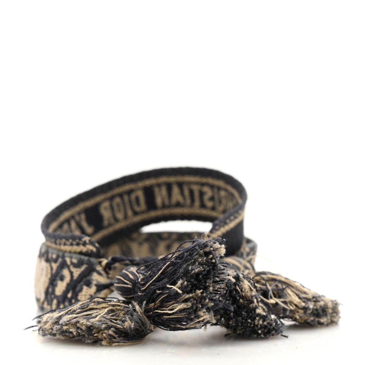 Woven Cotton J Adior Friendship Bracelet Set Navy