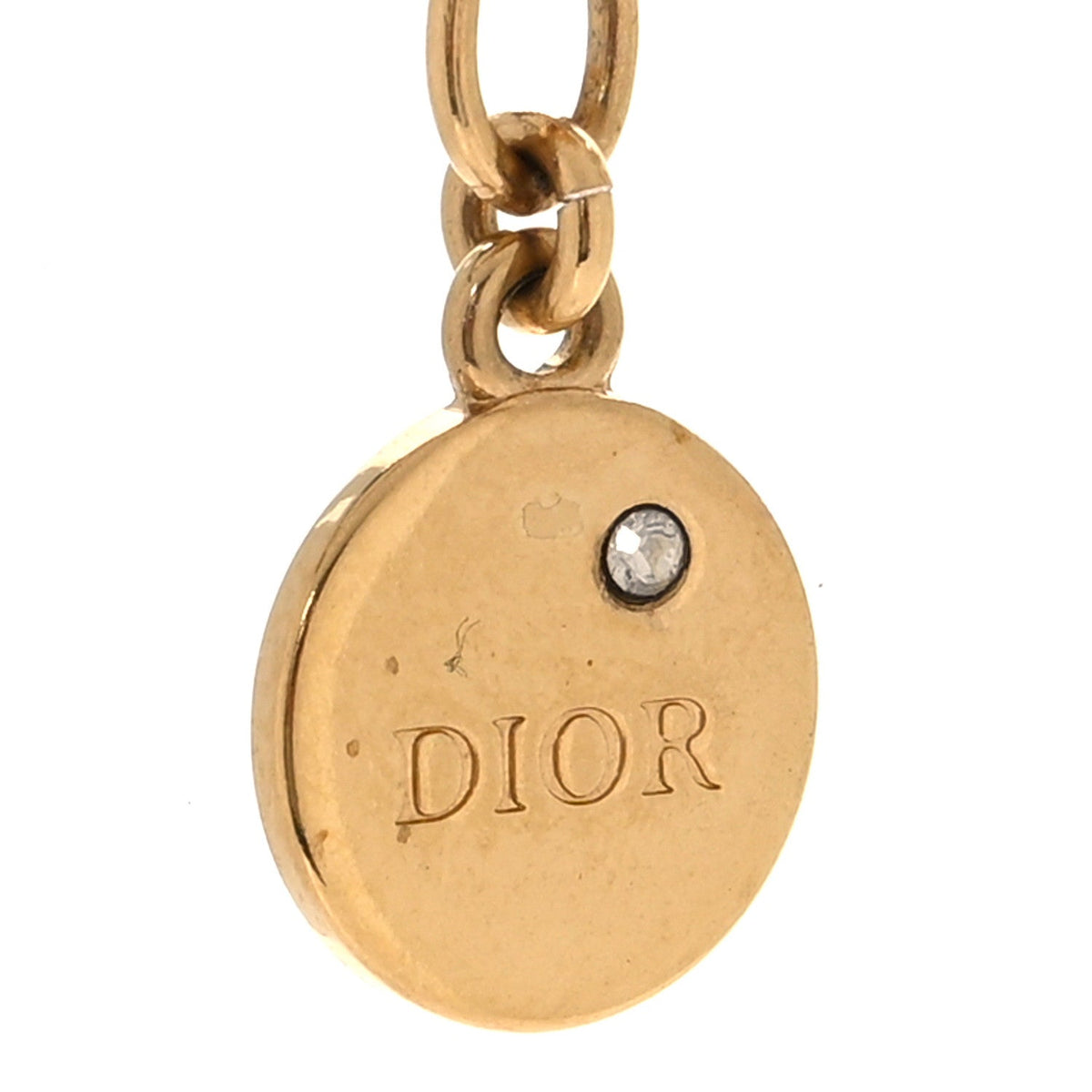 Crystal Dio(r)evolution Necklace Gold