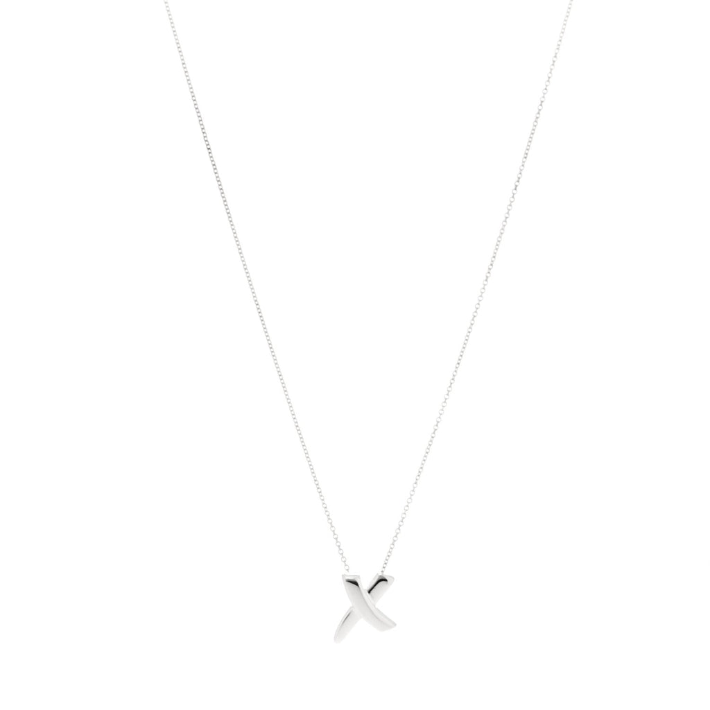 Sterling Silver Paloma Picasso Graffiti X Pendant Necklace