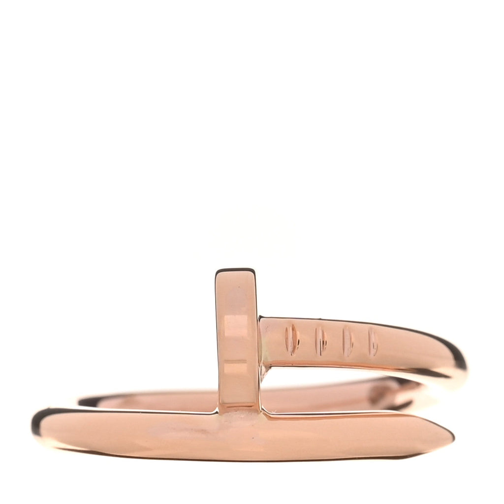 18K Pink Gold Juste Un Clou Ring 54 7