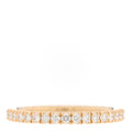 18K Yellow Gold Diamond 2mm Étincelle de Cartier Wedding Band Ring 49 4.75