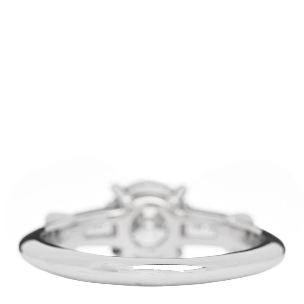 Platinum Diamond 1.26ctw Three Stone Engagement Ring 49 5