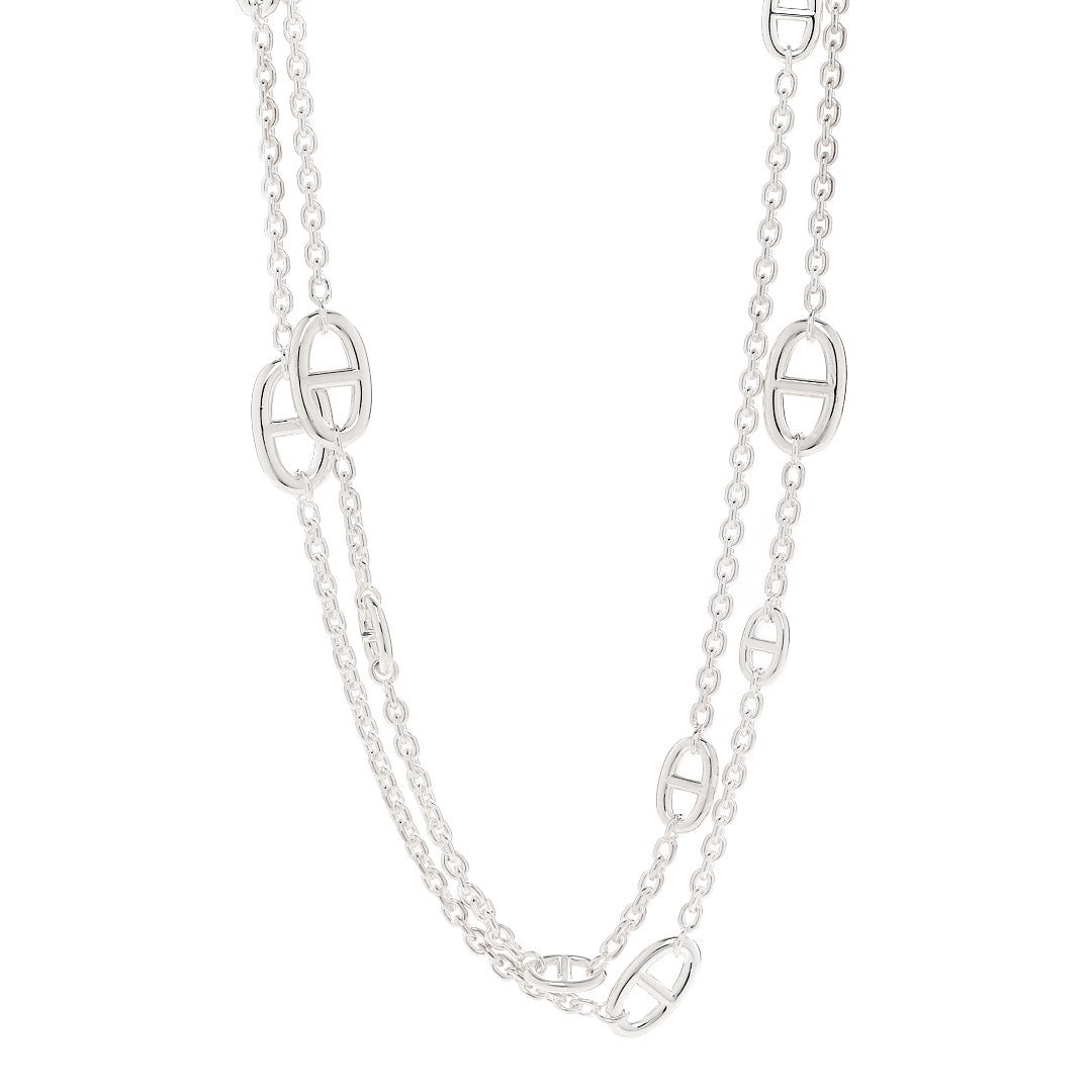 Sterling Silver Farandole Necklace 120
