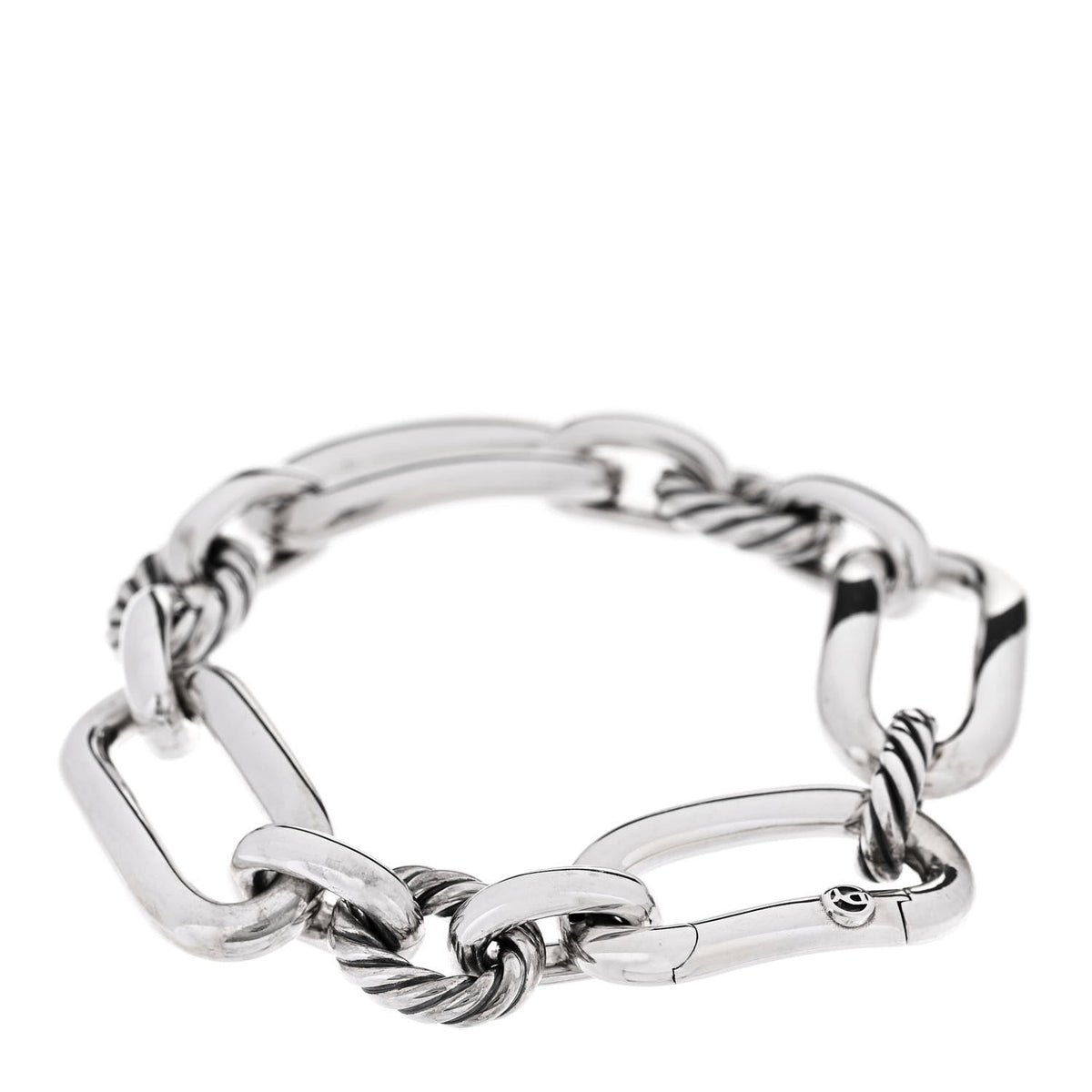 Sterling Silver 16mm Lexington Chain Bracelet
