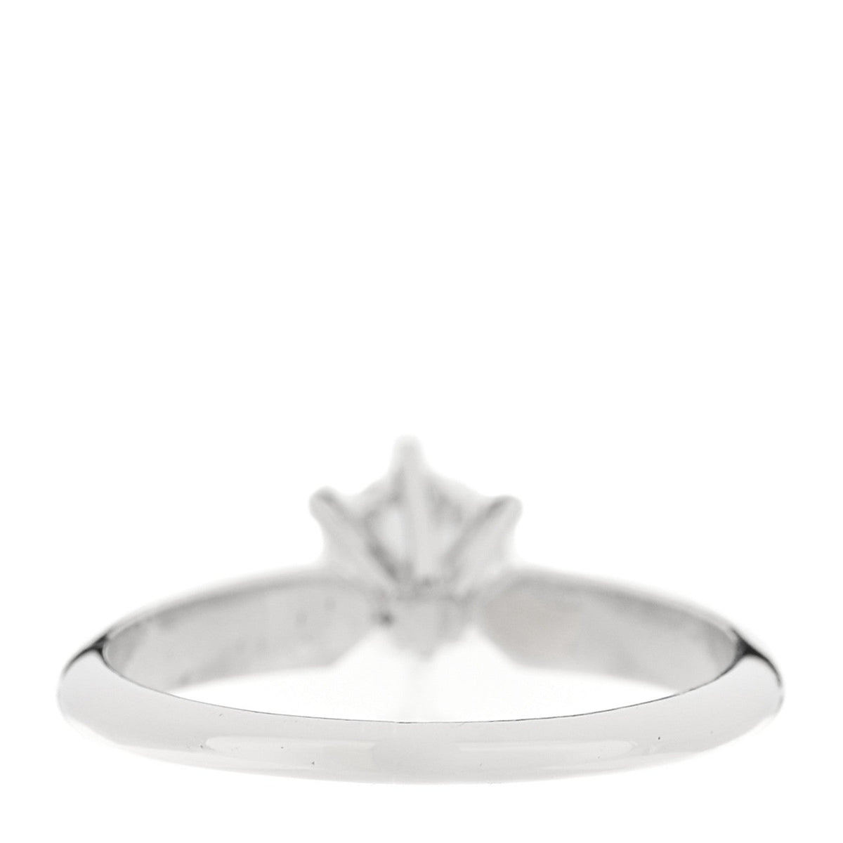 Platinum Diamond .50ct Solitaire Engagement Ring 50 5.5