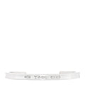 Sterling Silver Narrow 1837 Cuff Bracelet