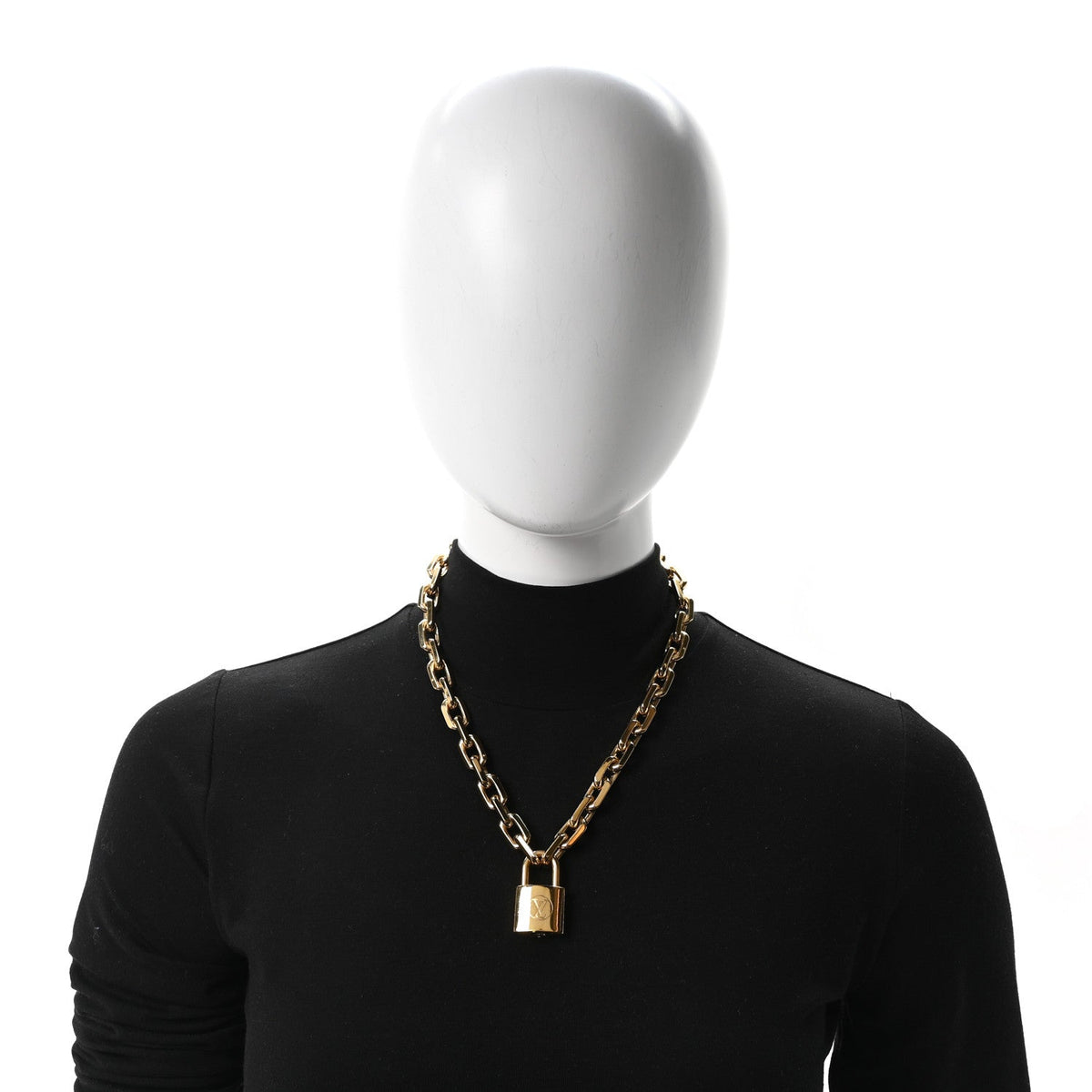 LV Edge Necklace Cadenas Gold