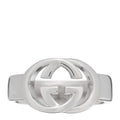 Sterling Silver Interlocking G Ring 54 6.75
