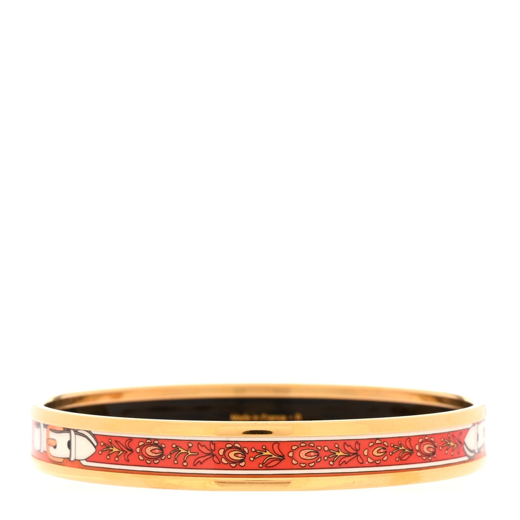 Enamel Printed Narrow Bracelet 65