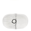 Sterling Silver Wide Bamboo Ring 54 7