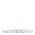 18K White Gold Diamond 1.25mm Felicite Wedding Band Ring 50 5.25