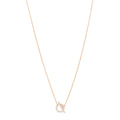 18K Rose Gold Diamond Finesse Pendant Necklace