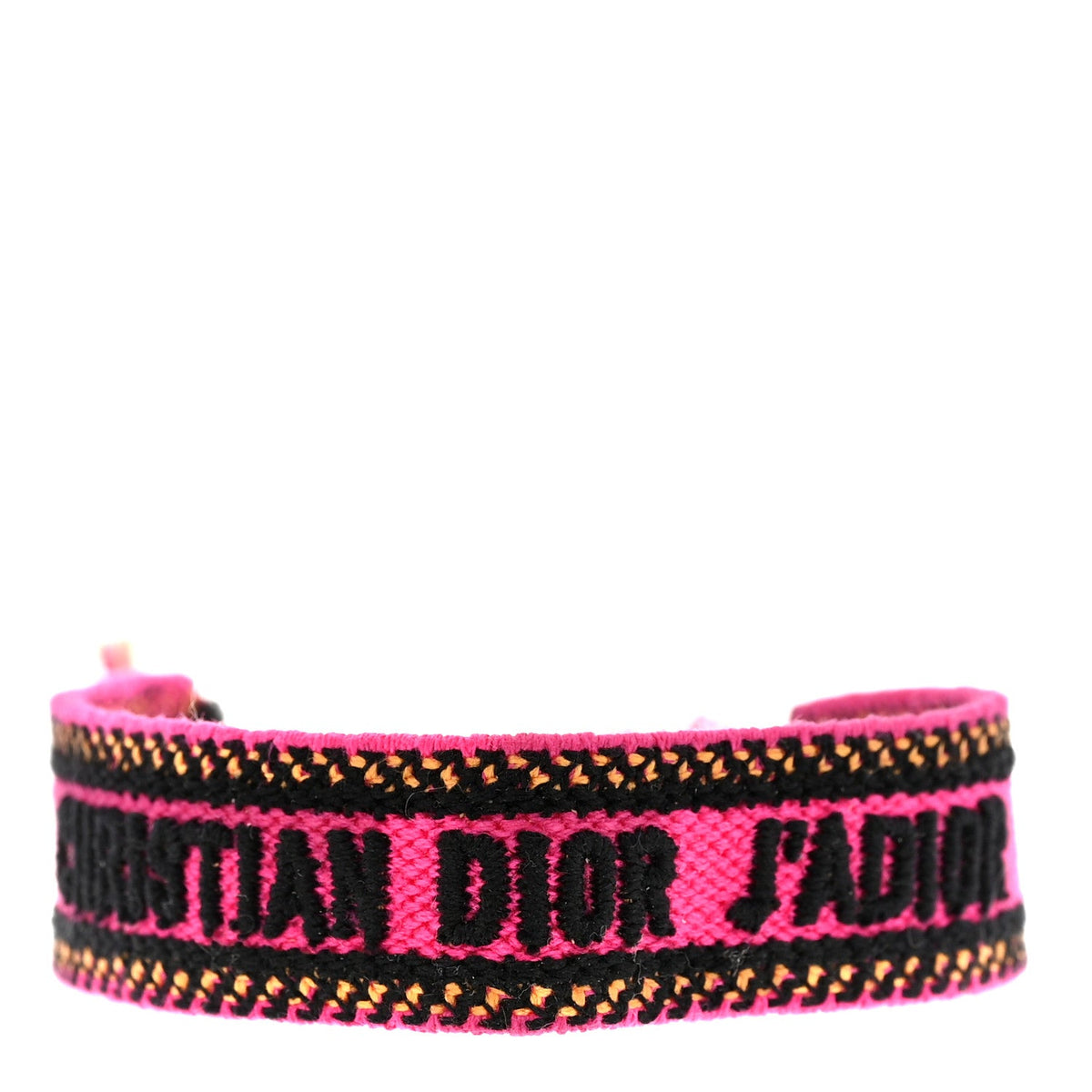 Woven Cotton J'Adior Friendship Bracelet  Pink