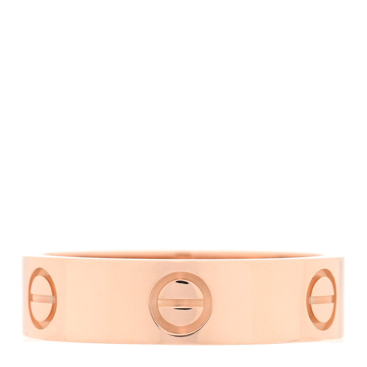 18K Pink Gold 5.5mm LOVE Ring 58 8.25