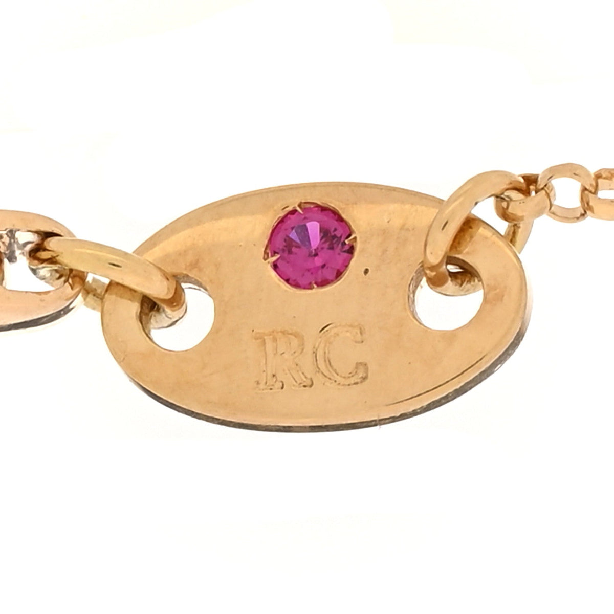 18K Yellow Gold Diamond Verona Love by the Inch Station Bracelet