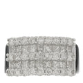 14K White Gold Diamond 1.71ctw Five Row Round Princess Cut Band Ring 54 7