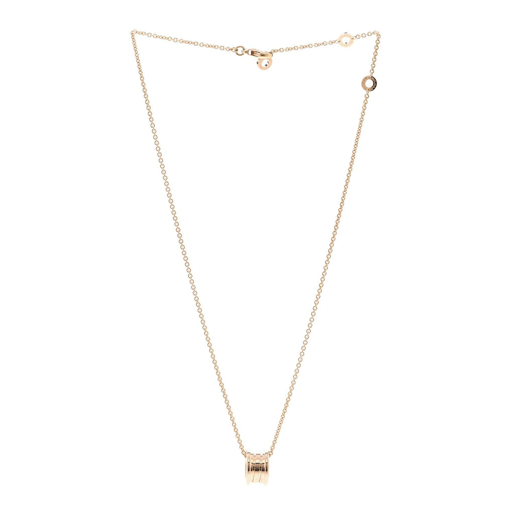 18K Rose Gold B.Zero1 Pendant Necklace