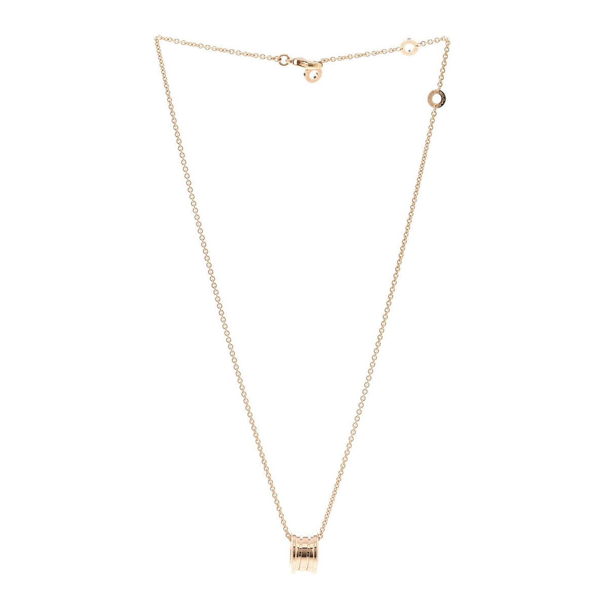 18K Rose Gold B.Zero1 Pendant Necklace