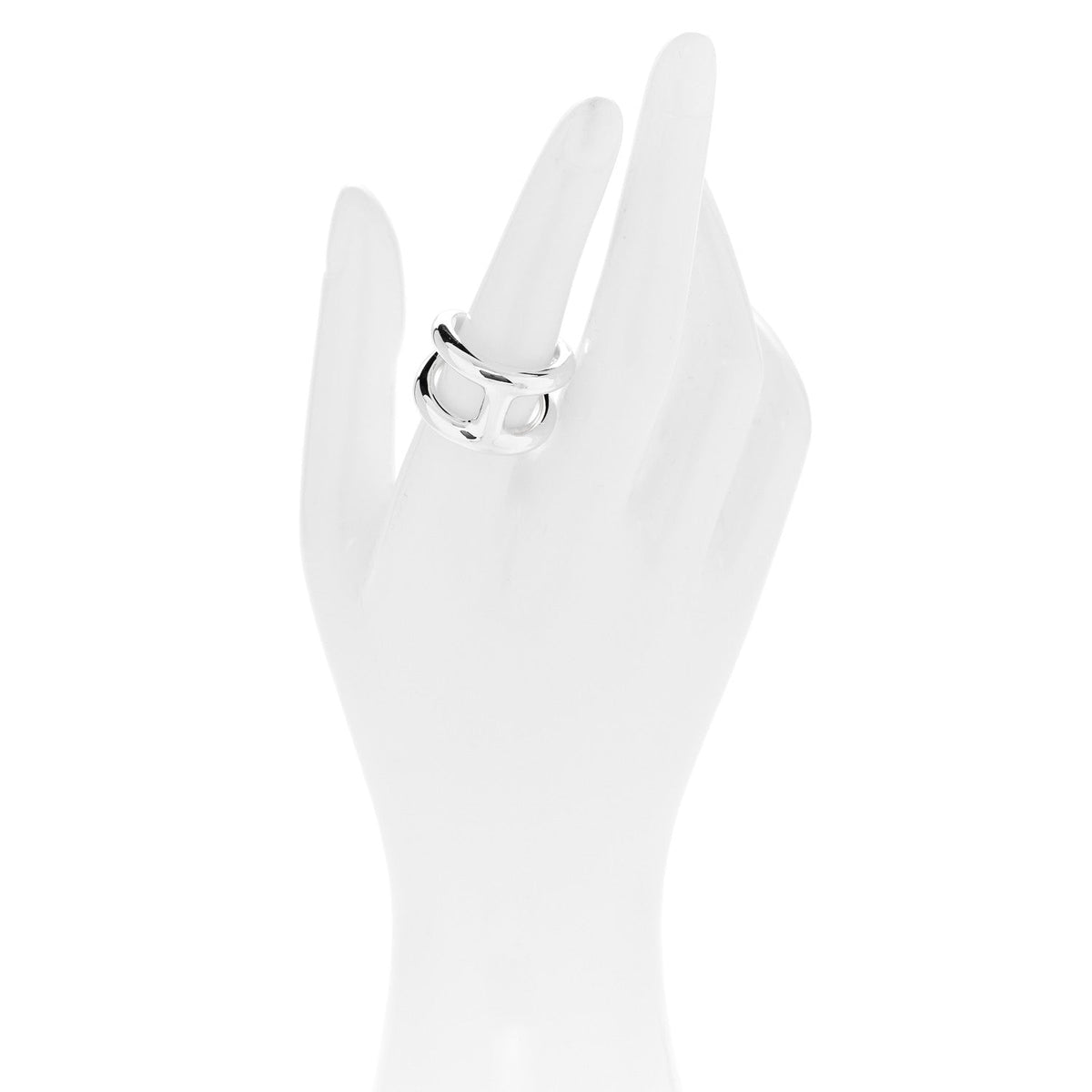 Sterling Silver PM Osmose Ring 53 6.5