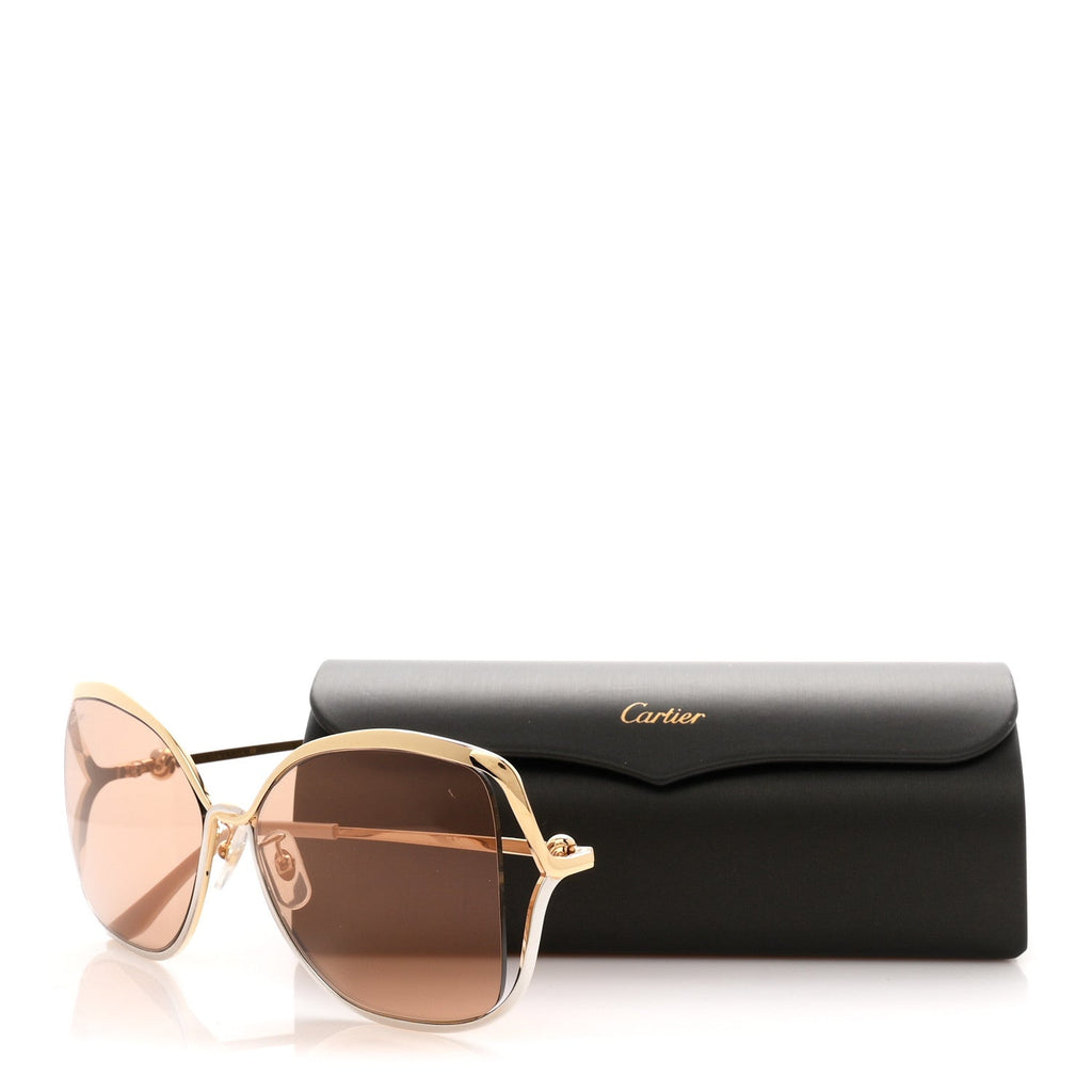 Metal Trinity Sunglasses CT0225SA Gold Silver