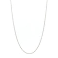 14K White Gold Diamond 3.90ctw Tennis Necklace