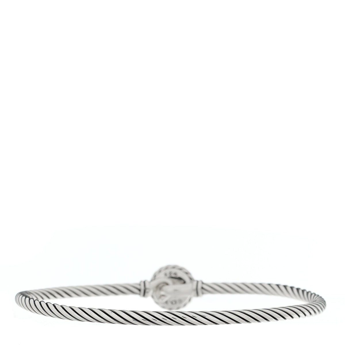 Sterling Silver Cultured Pearl 3mm Chatelaine Bracelet