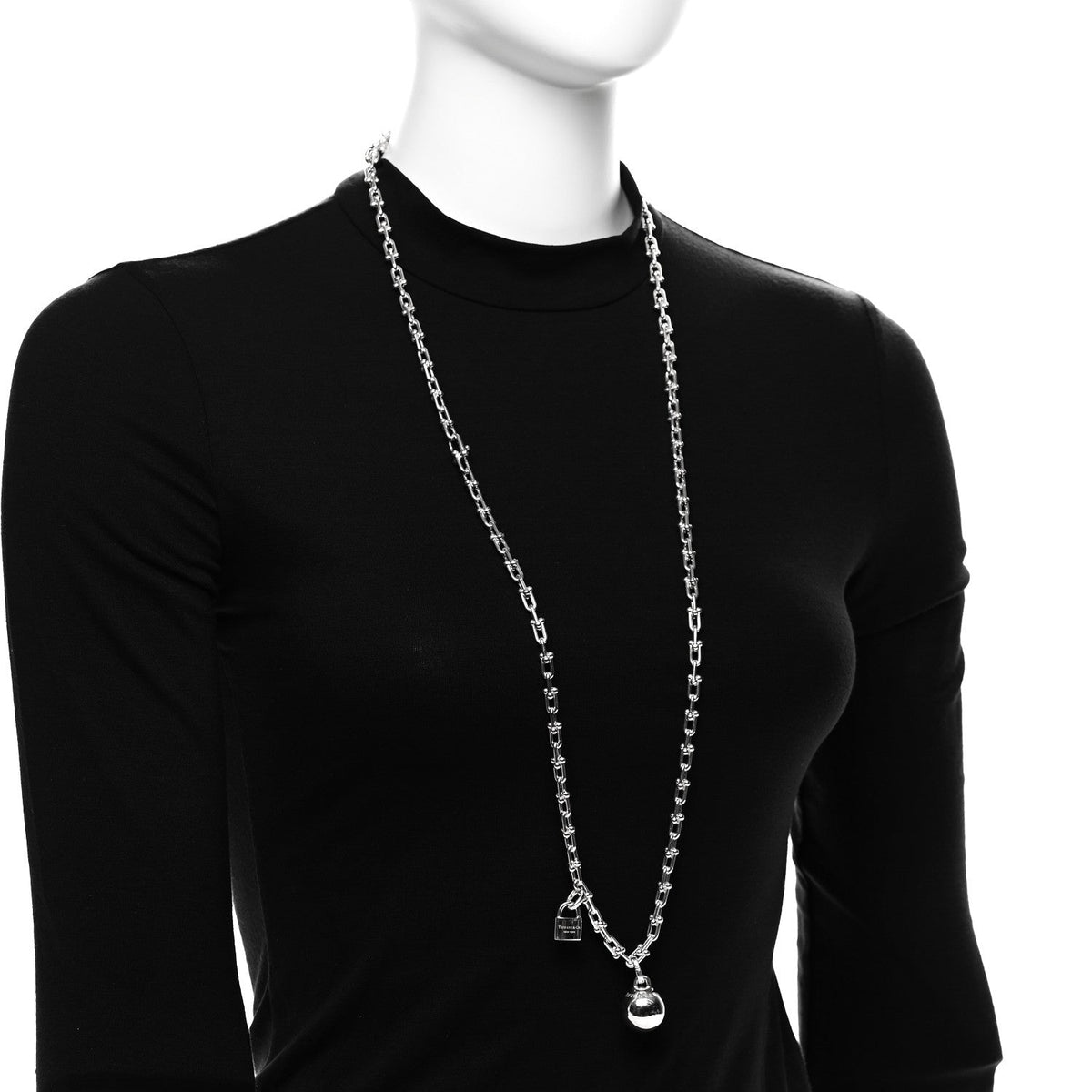 Sterling Silver HardWear Wrap Necklace