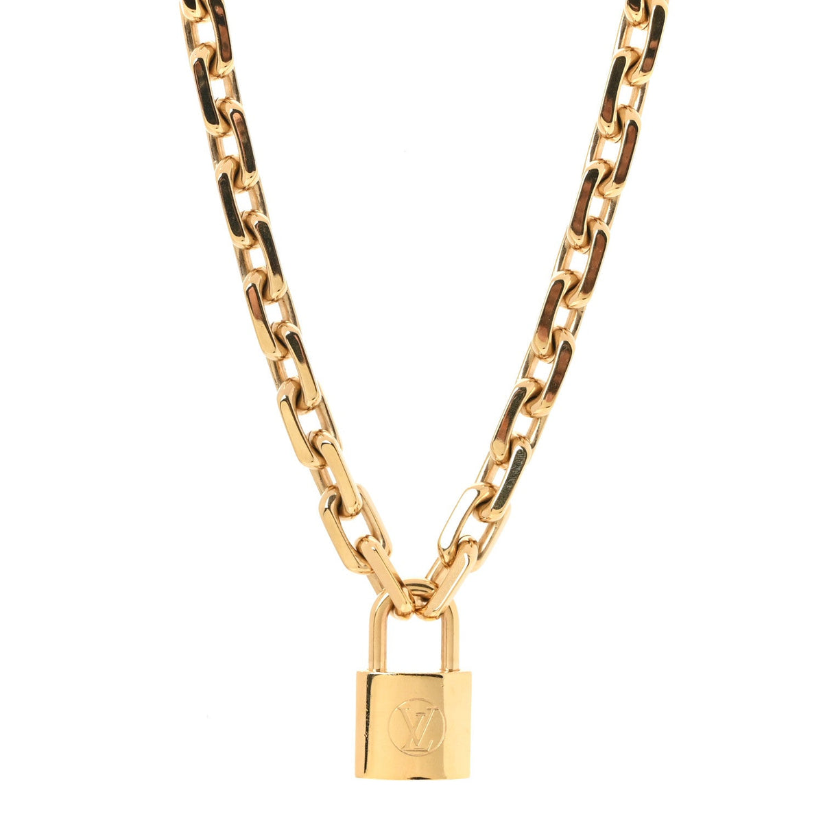 LV Edge Necklace Cadenas Gold