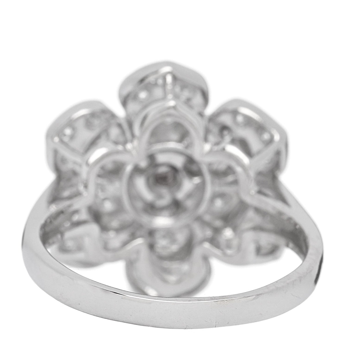 Platinum Pink Diamond 1.11ctw Flower Cocktail Ring 57 8