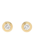 18K Yellow Gold Diamond XS D'Amour Earrings