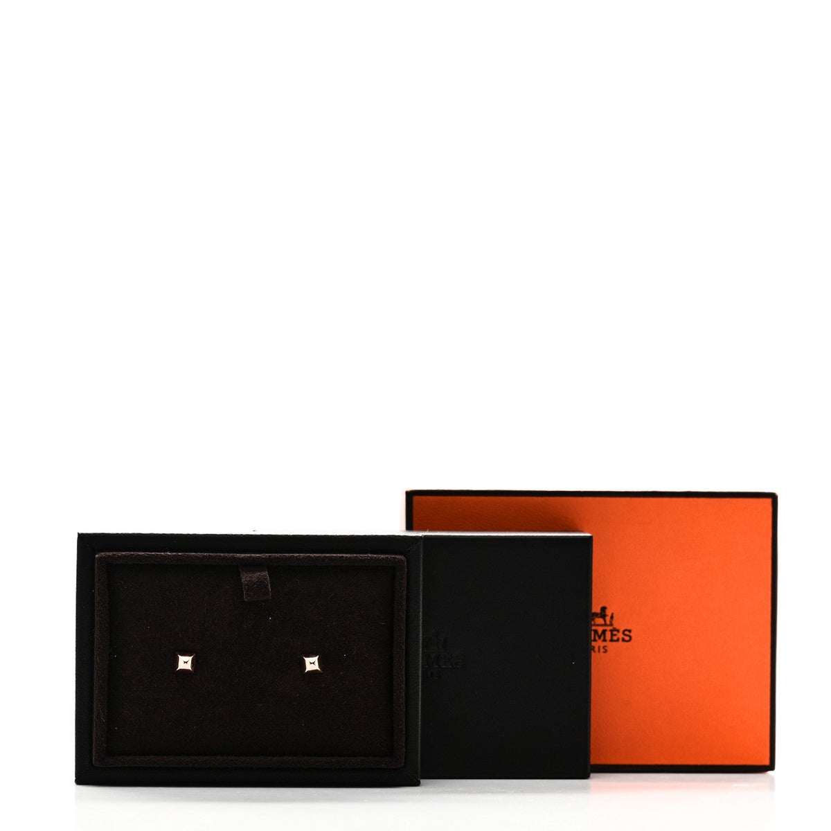 18K Rose Gold Clou d'H Stud Earrings