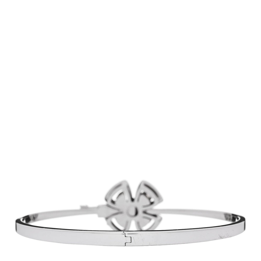 18K White Gold Diamond Fiorever Pave Bracelet S
