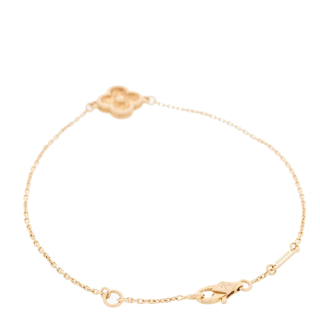 18K Rose Gold Sweet Alhambra Bracelet