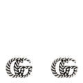 Sterling Silver Torchon Double G Earrings