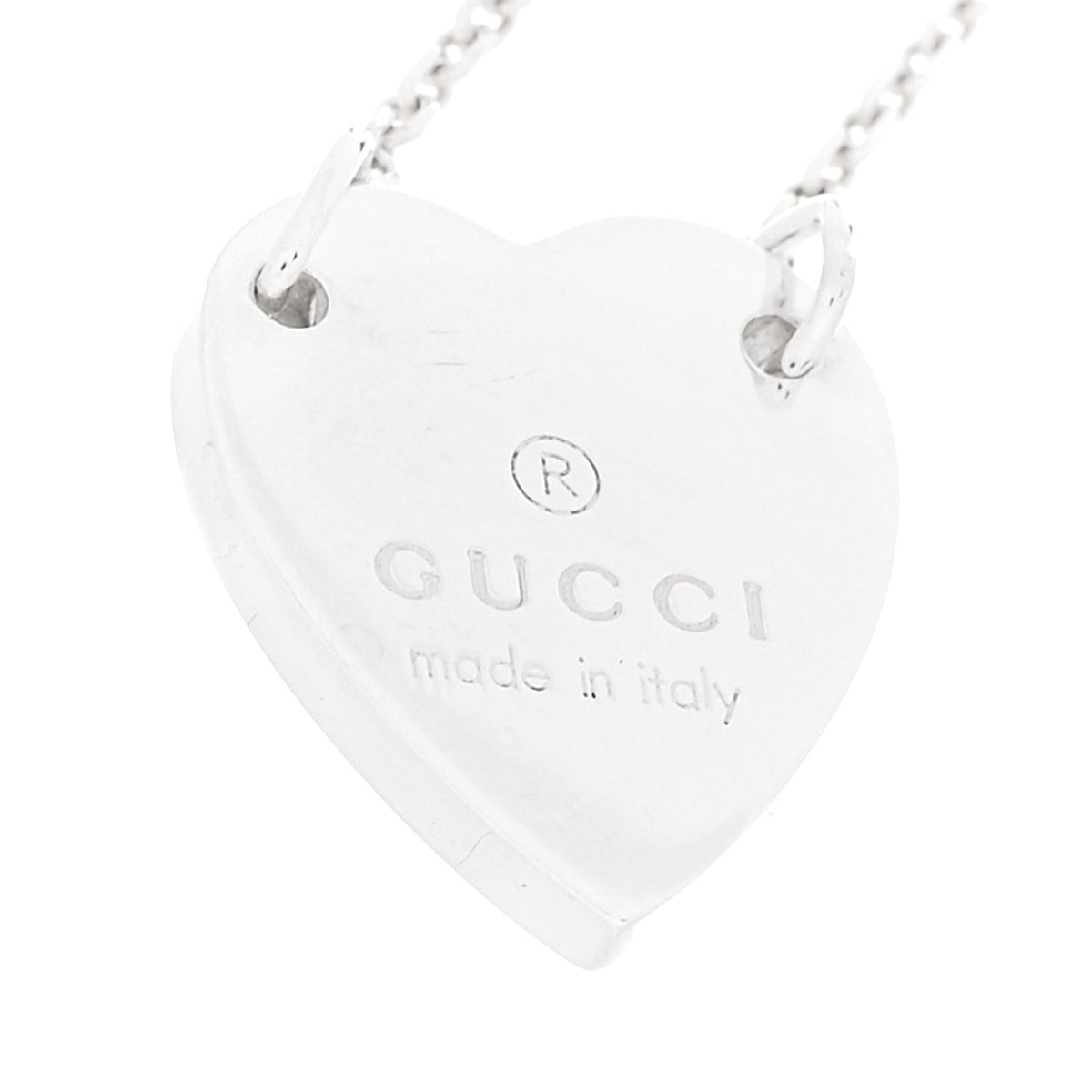 Sterling Silver Trademark Heart Bracelet