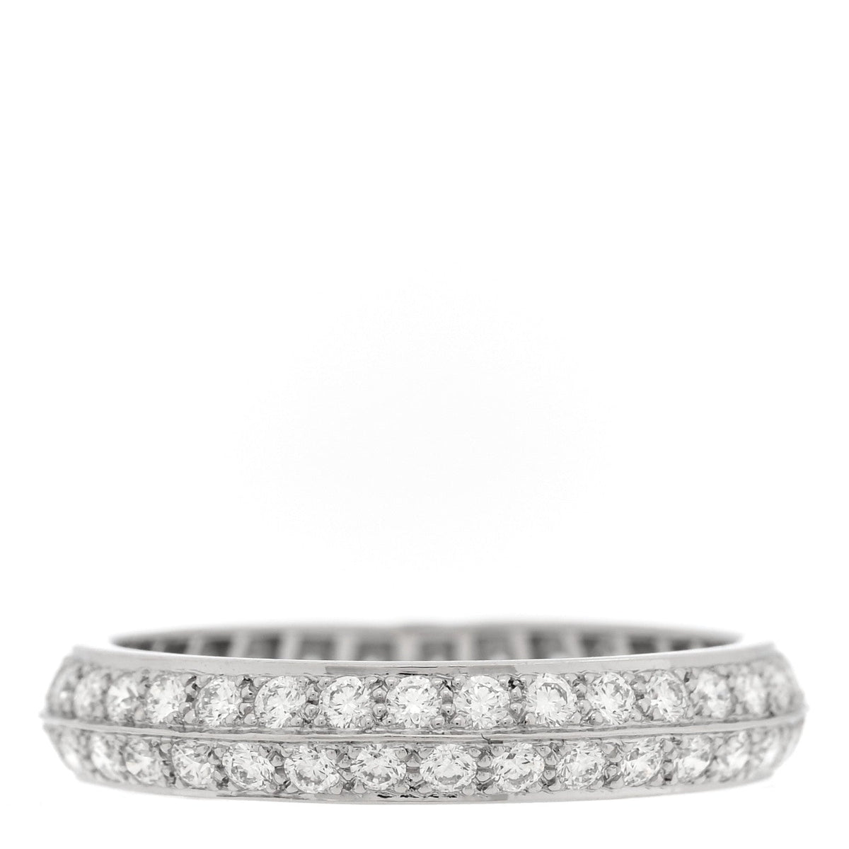 Platinum Diamond Couture Wedding Band Ring 52 6