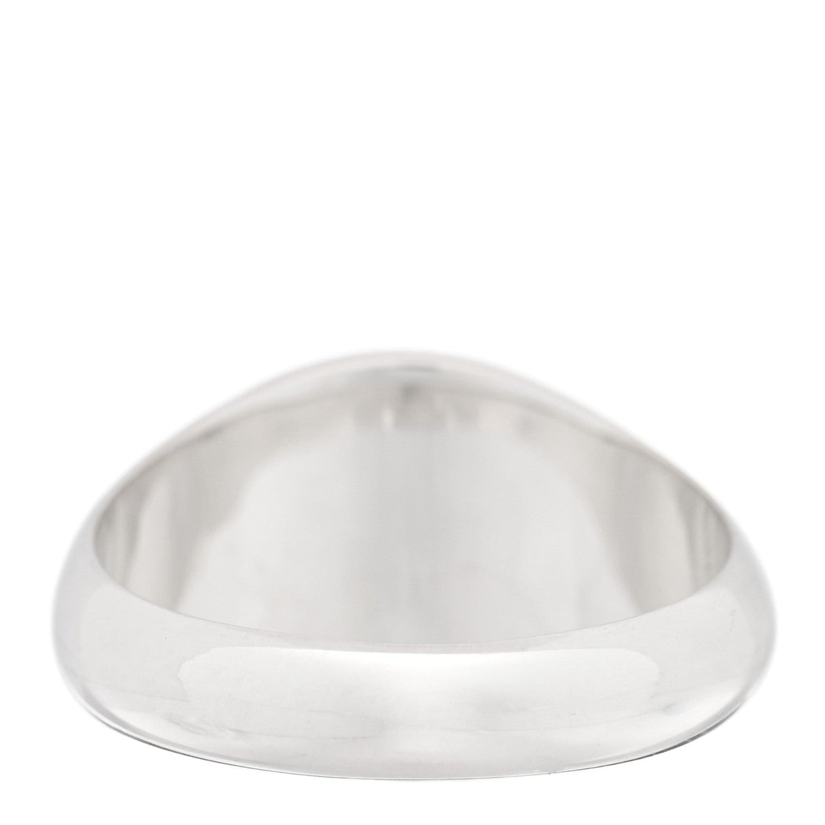 Sterling Silver Oval Trademark Ring 60 9
