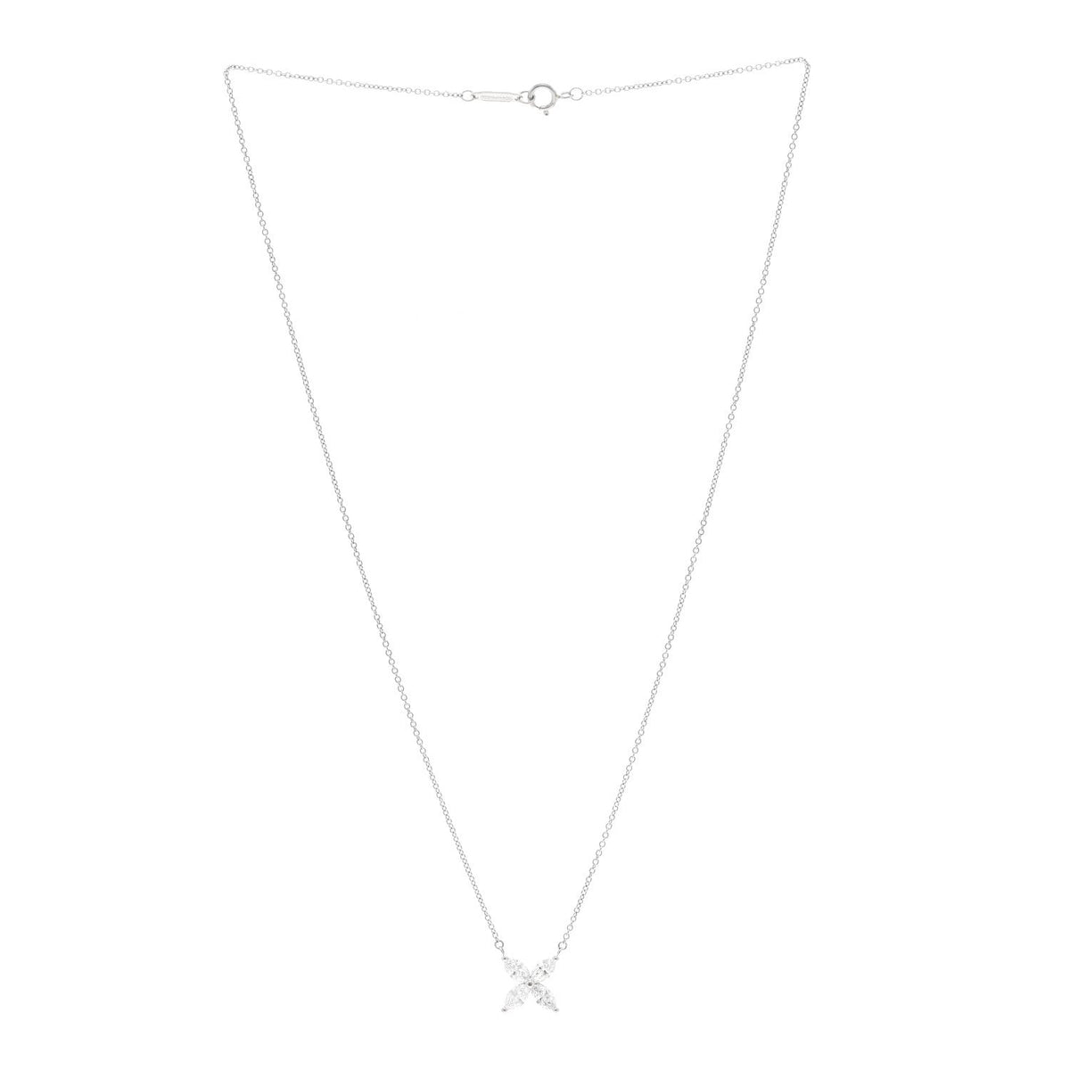 Platinum Diamond Large Victoria Necklace
