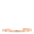 18K Rose Gold Icon Cuff Bracelet