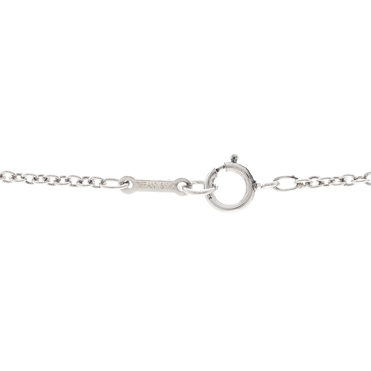 Sterling Silver Elsa Peretti Apple Pendant Necklace