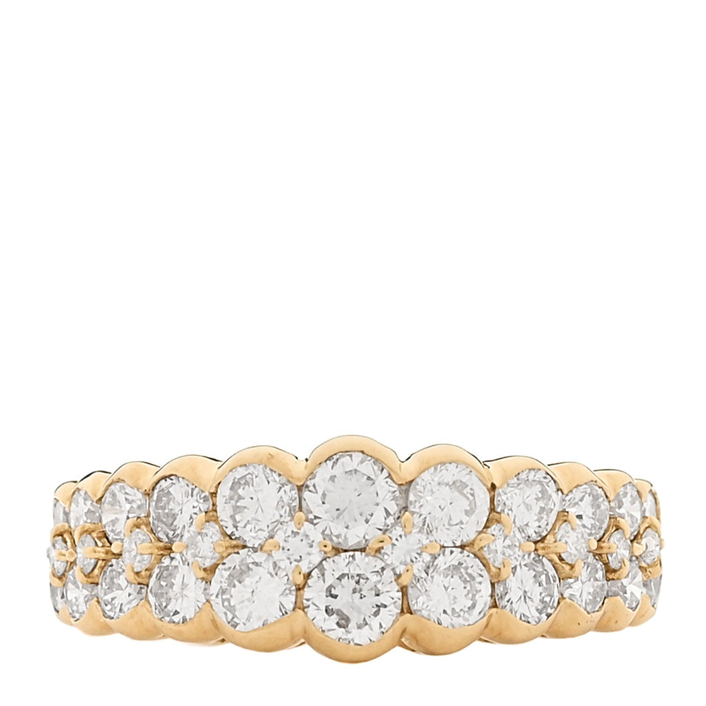 18K Yellow Gold Diamond 1.83ctw Ring  56 7.5