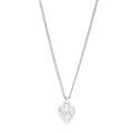 Sterling Silver Knot Heart Pendant Necklace