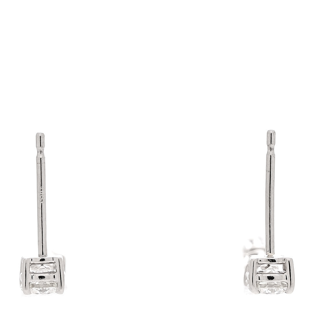 Platinum Diamond 2.71ctw Round Pear Marquise Cut Drop Earrings