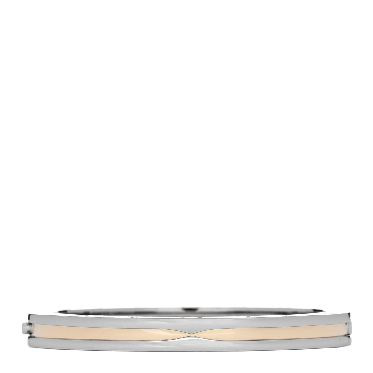 18K Yellow Gold Stainless Steel B.Zero1 Bangle Bracelet