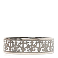 Enamel Printed Wide Balcons du Guadalquivir Bracelet 65 Silver