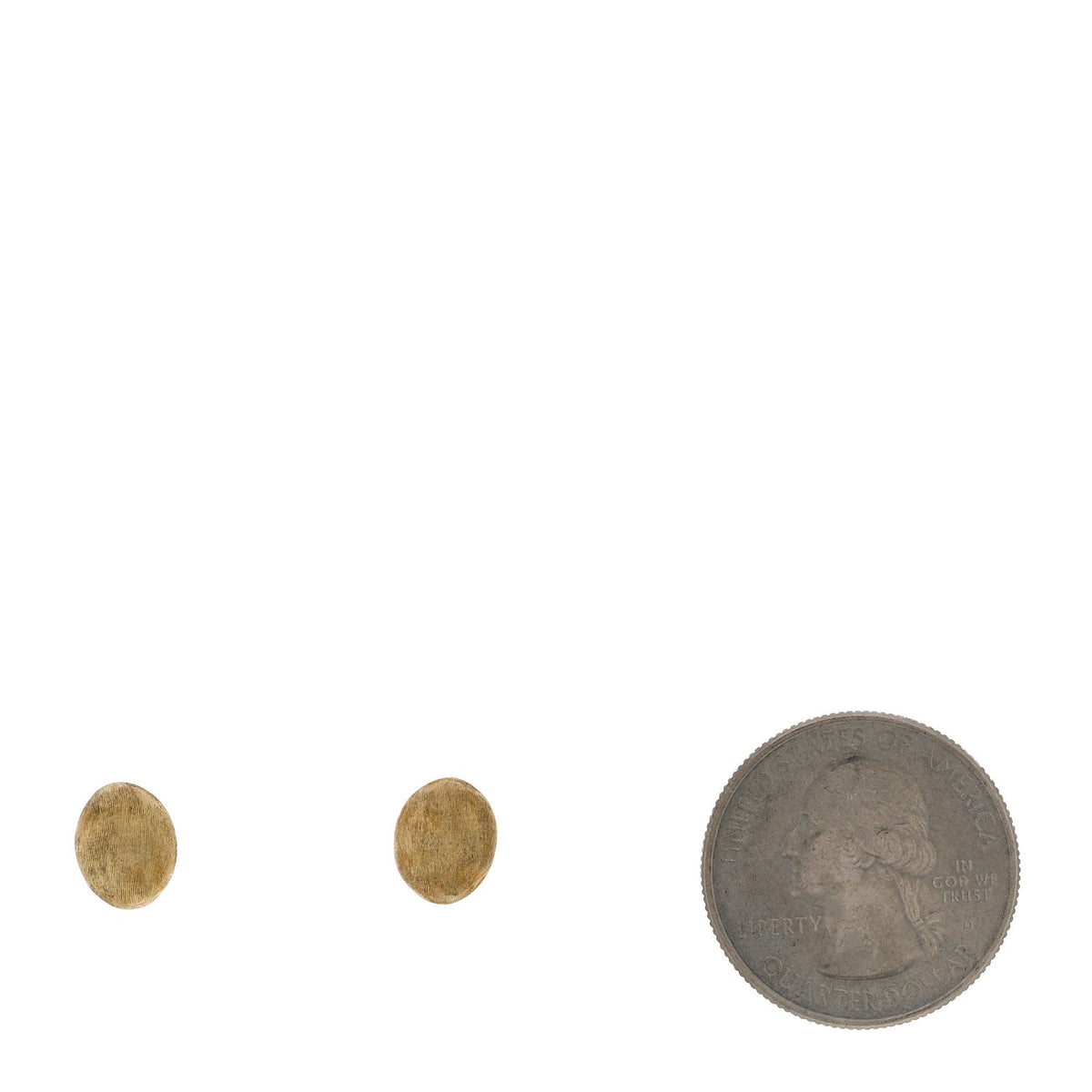 18K Yellow Gold Siviglia Stud Earrings