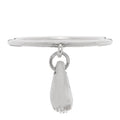 Sterling Silver Elsa Peretti Teardrop Dangle Ring 53 6.25