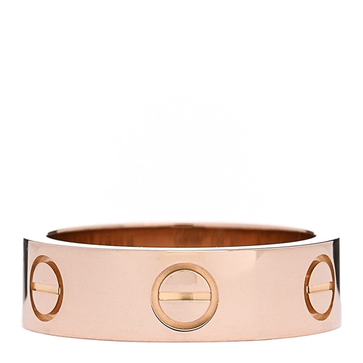 18K Pink Gold 5.5mm LOVE Ring 51 5.75