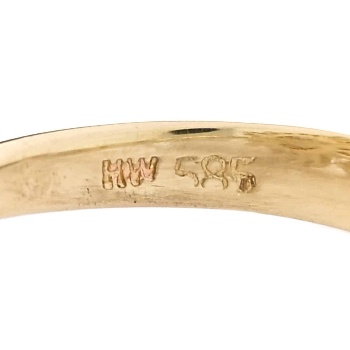 14K Yellow Gold Diamond Cultured Pearl Cocktail Ring 46 3.75